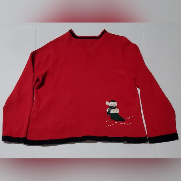 Christmas sweater. Holiday Cozy Party Sweater. Women's size XL. - Picture 2 of 12